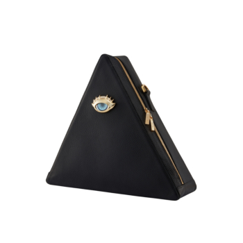  [MARI MARI] Holy Black Triangle Tote Bag