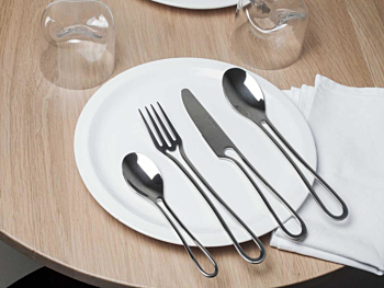  Outline cutlery glossy 24 pieces dining set