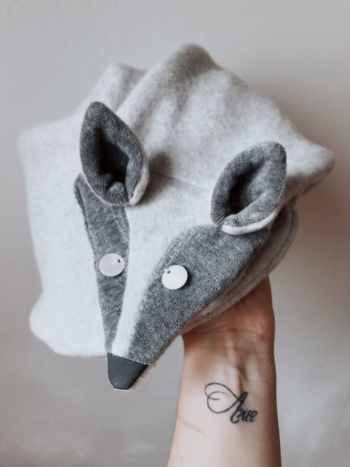 Scarf for Women from Organic Cotton – Arctic Fox
