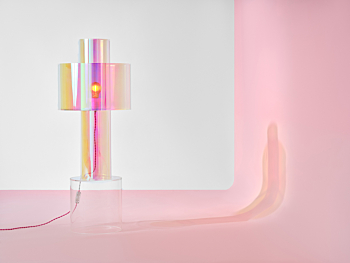 Miami PINK floatign table lamp