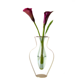 Droplet Wide Vase - Menta