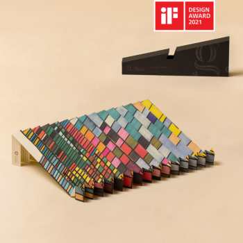 g.flow recycled paper: The Pyramid's Maze, Art Edition, Foldable & Portable Laptop Stand