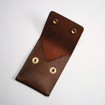 Double Snap Wallet - Brown 