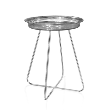 New Casablanca Table (Chrome Legs) -Short