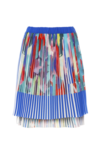  Colorful Pleated Skirt