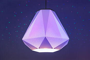 Diamond Lamp - Colored shadows were never so accessible