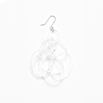 chandelier earring -CLEAR 