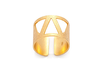 Triangle Wide Ring