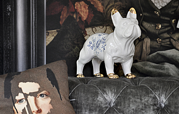 Delft Ceramic Bulldog