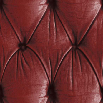 Red Chesterfield Button Back Wallpaper