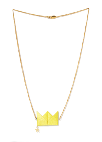 Drama Queen - Necklace - Yellow