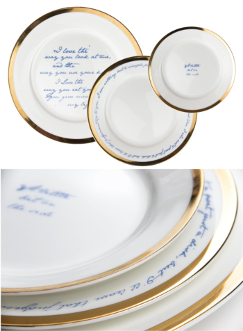 Poetry Plates - Large 10
