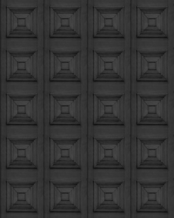 Charcoal Victorian Panelling Wallpaper