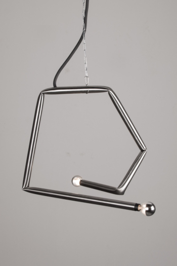 Stupid Bending (chandelier 2 bulbs)
