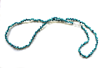 Posidonia Extra Long Light Turquoise Necklace